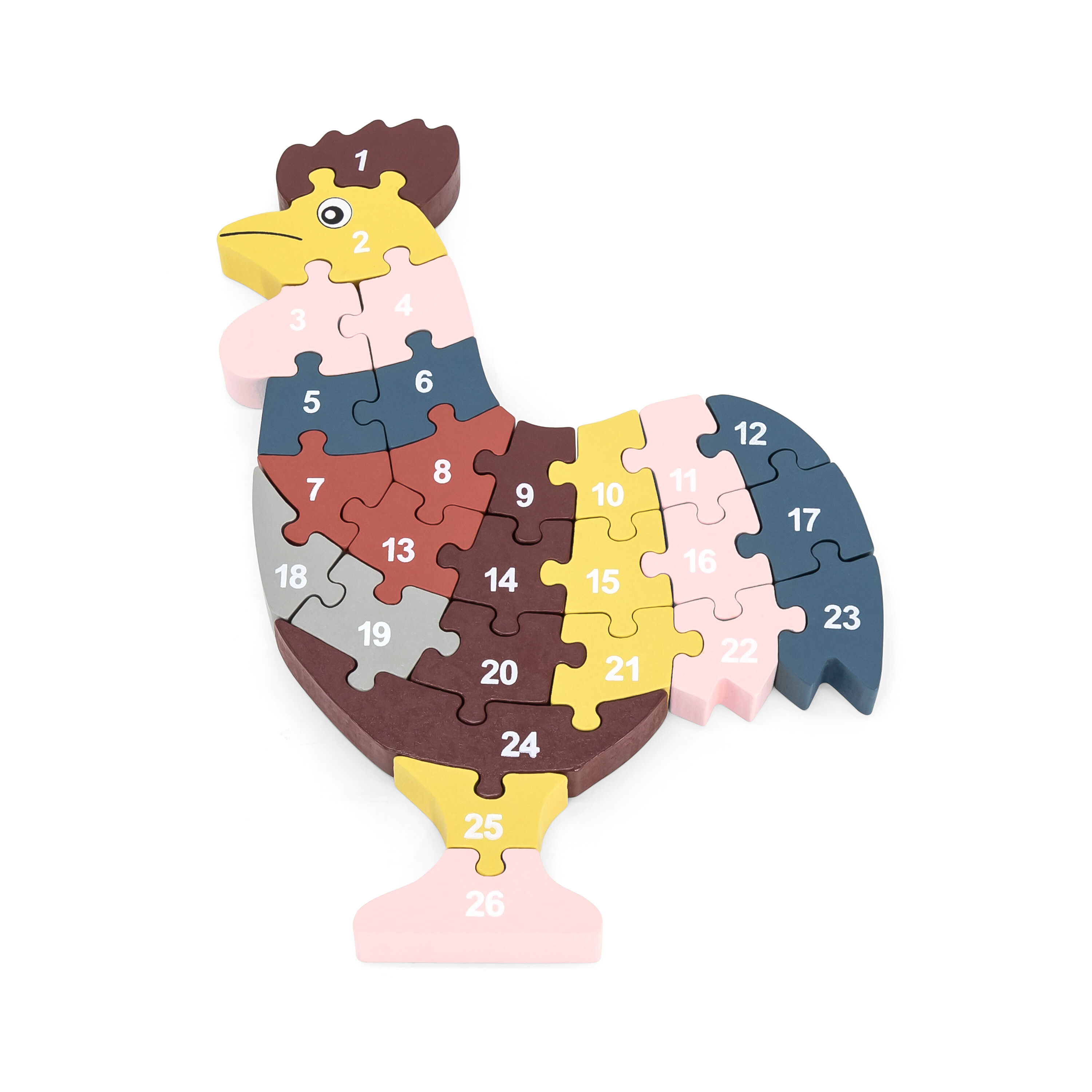 Puzzle alphabet-chiffres COQ FSC