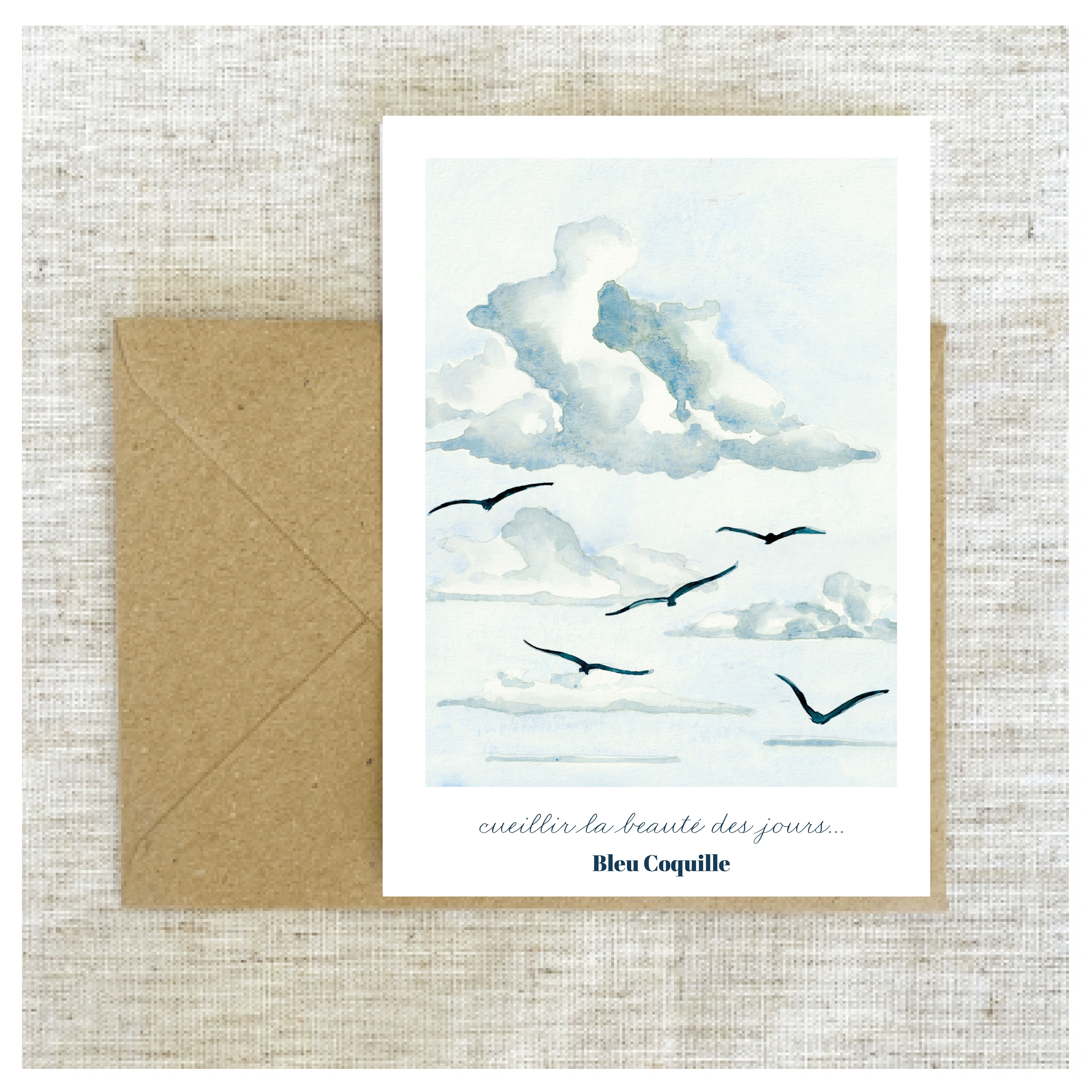 Stationery Postcard A6 - Clouds ☁️