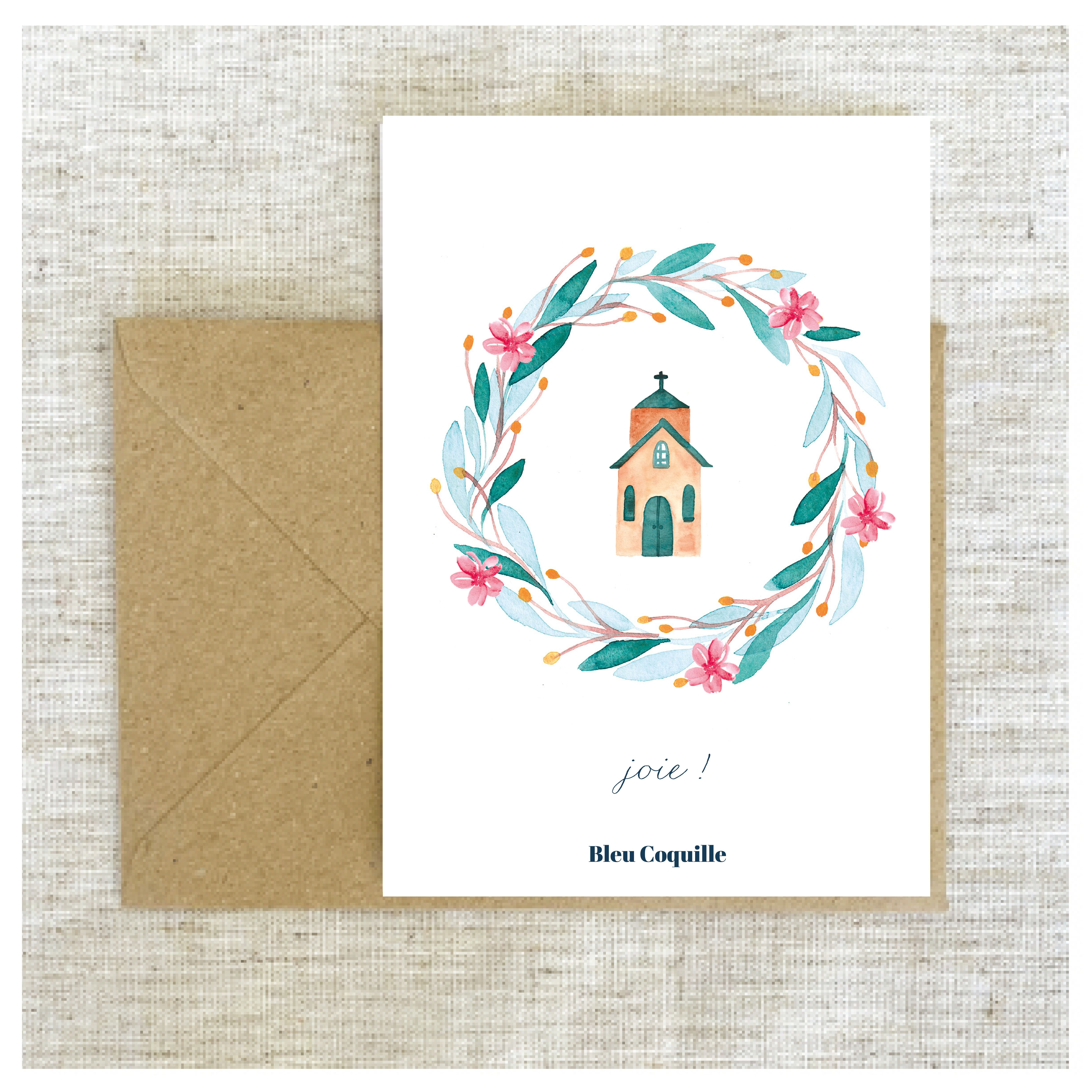 Stationery Postcard A6 - Church ⛪️