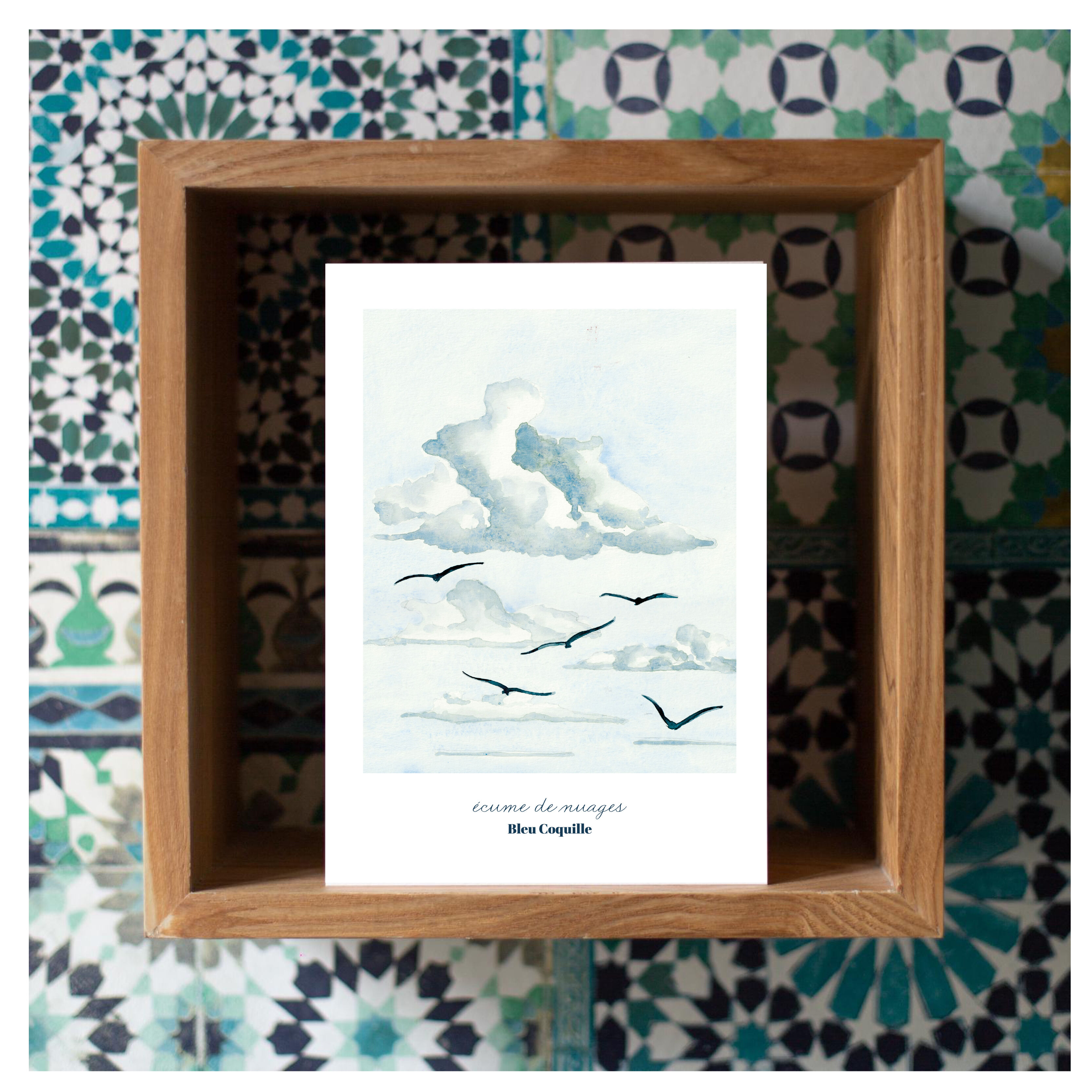 Stationery Poster Decor - Clouds ☁️
