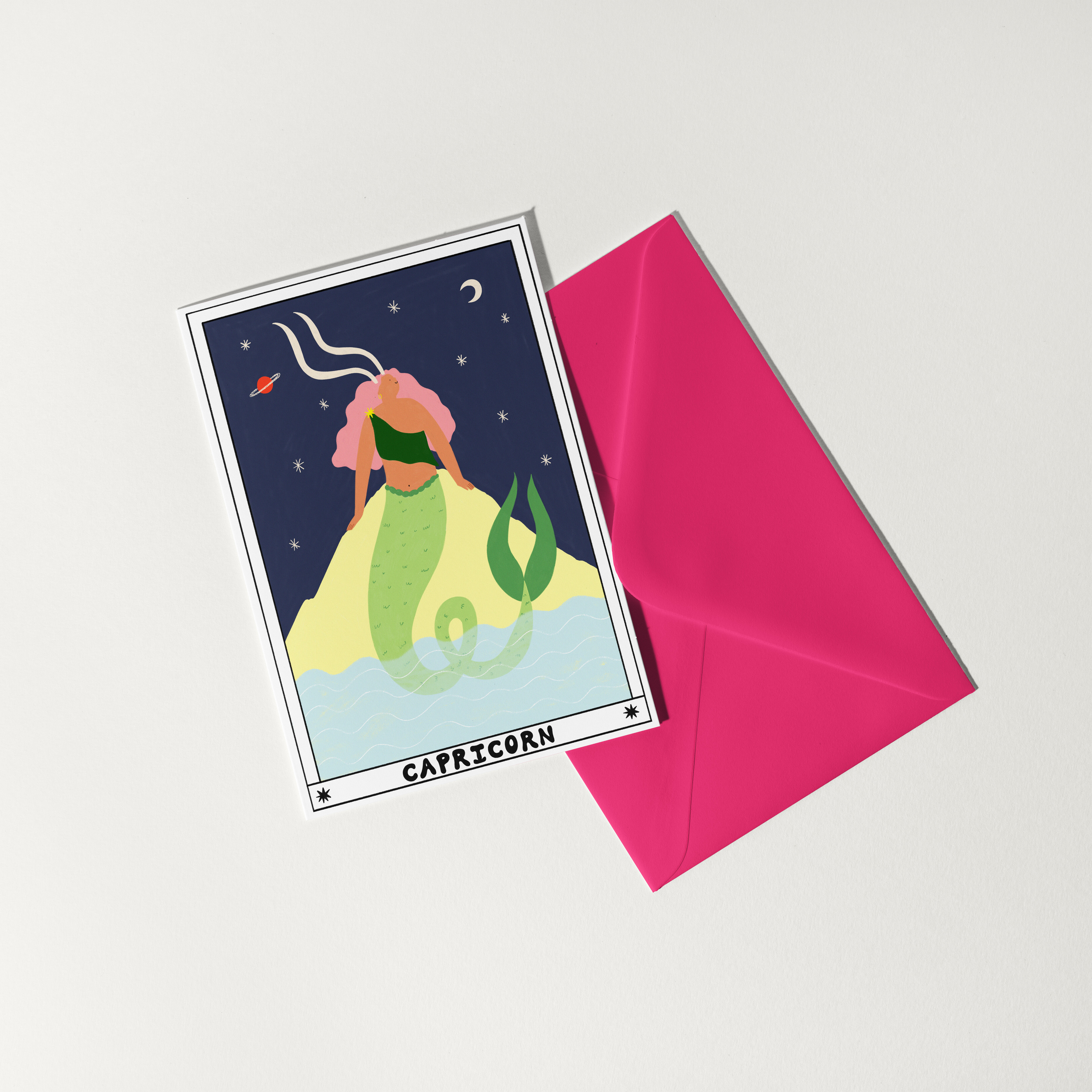 Tarot-Geburtstagskarte für Steinbock | Horoskop | Sternzeichen-Geburtstag