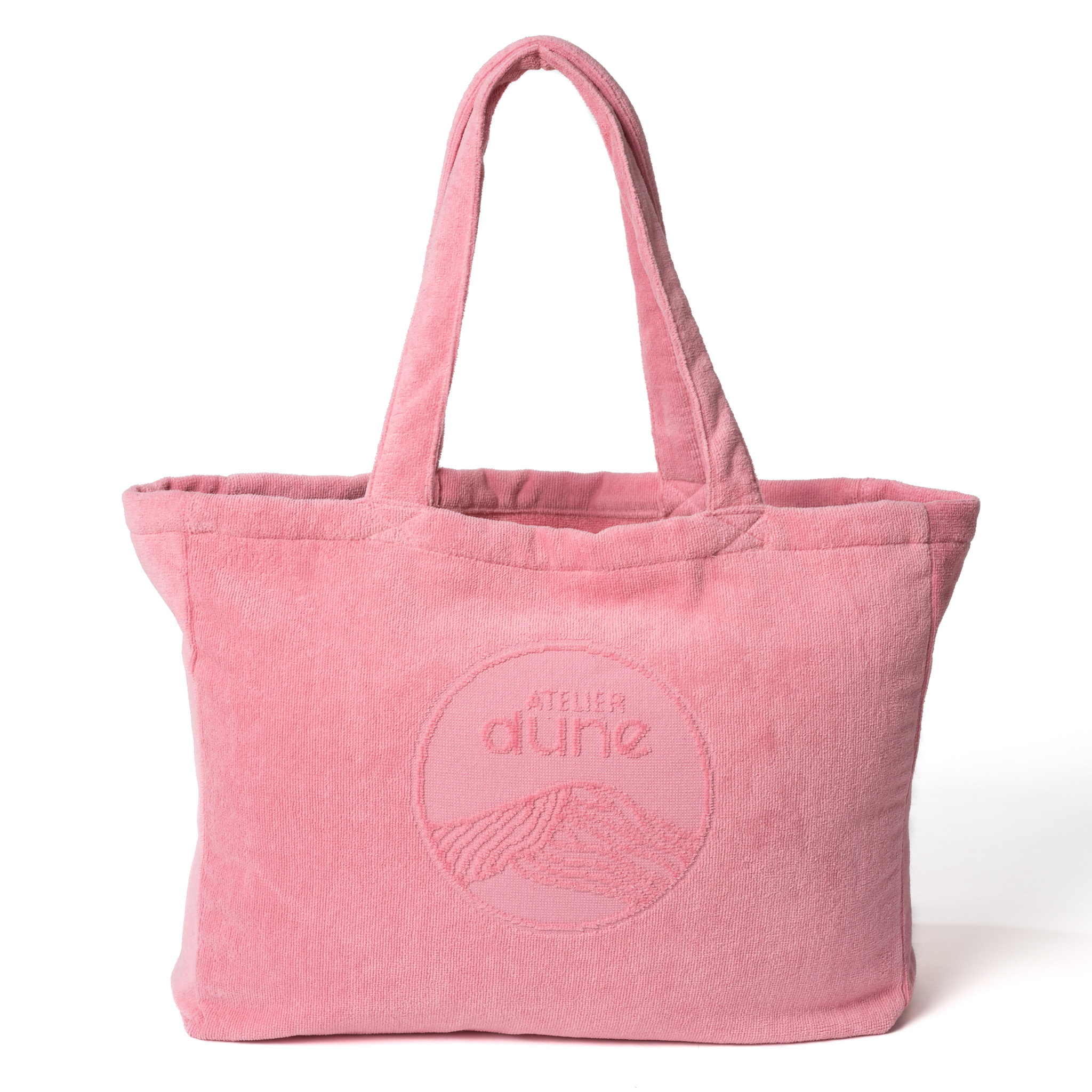 Cabas idéal M - Rose Malabar Velours