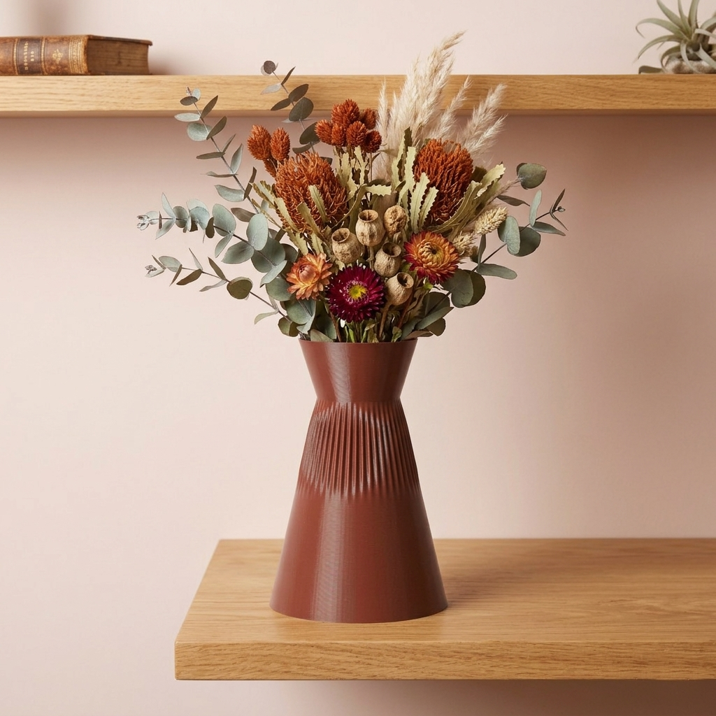 "Koen" Vase - 100% Plant-Based - Indoor Decoration - 18 cm