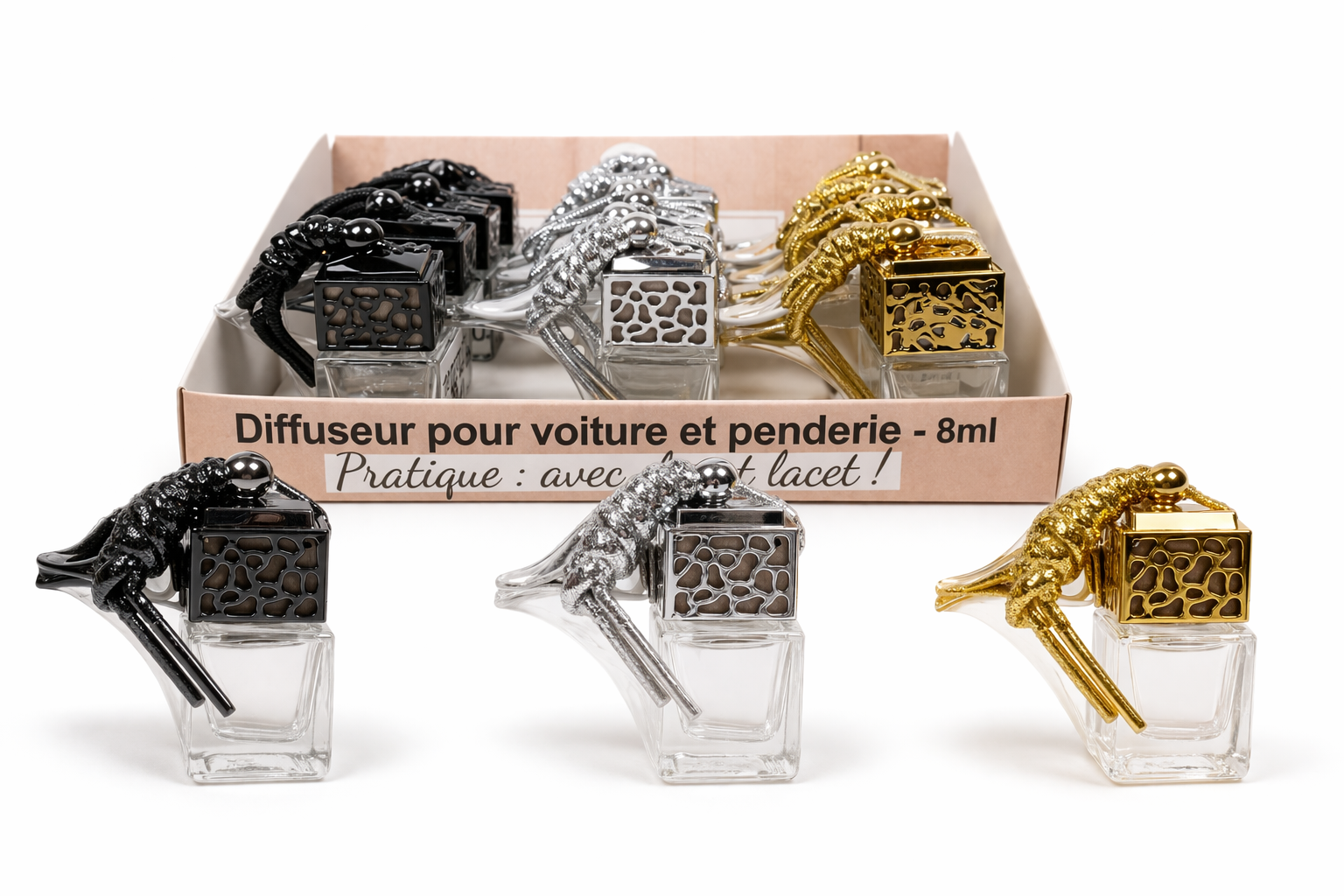 🌿 MINI DIFFUSORE CAPILLARE PER AUTO E ARMADIO - 8ML