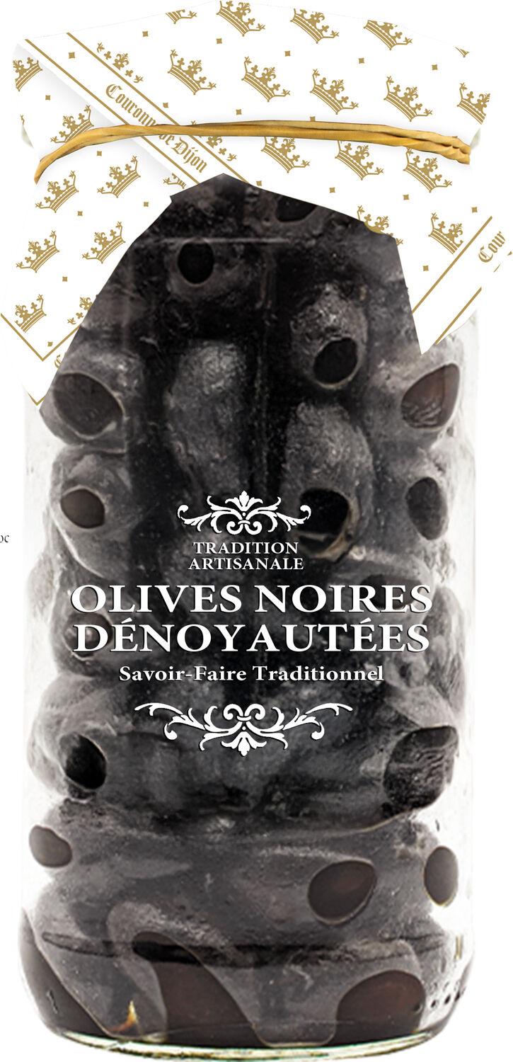 CAREFULLY PITTED BLACK OLIVES 37cl