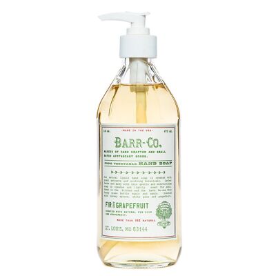 Savon Liquide Barr-Co Sapin & Pamplemousse 16oz/473ml