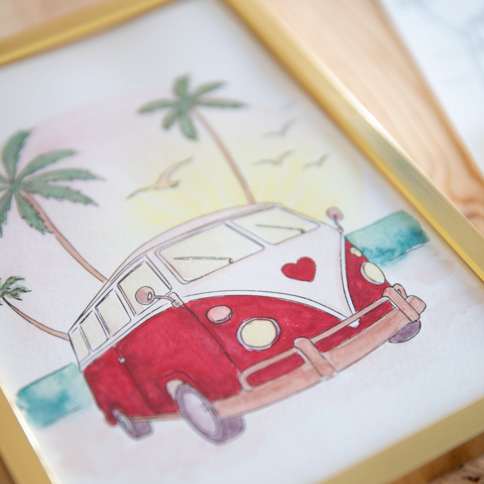 "Van" Handcrafted Watercolor Kit