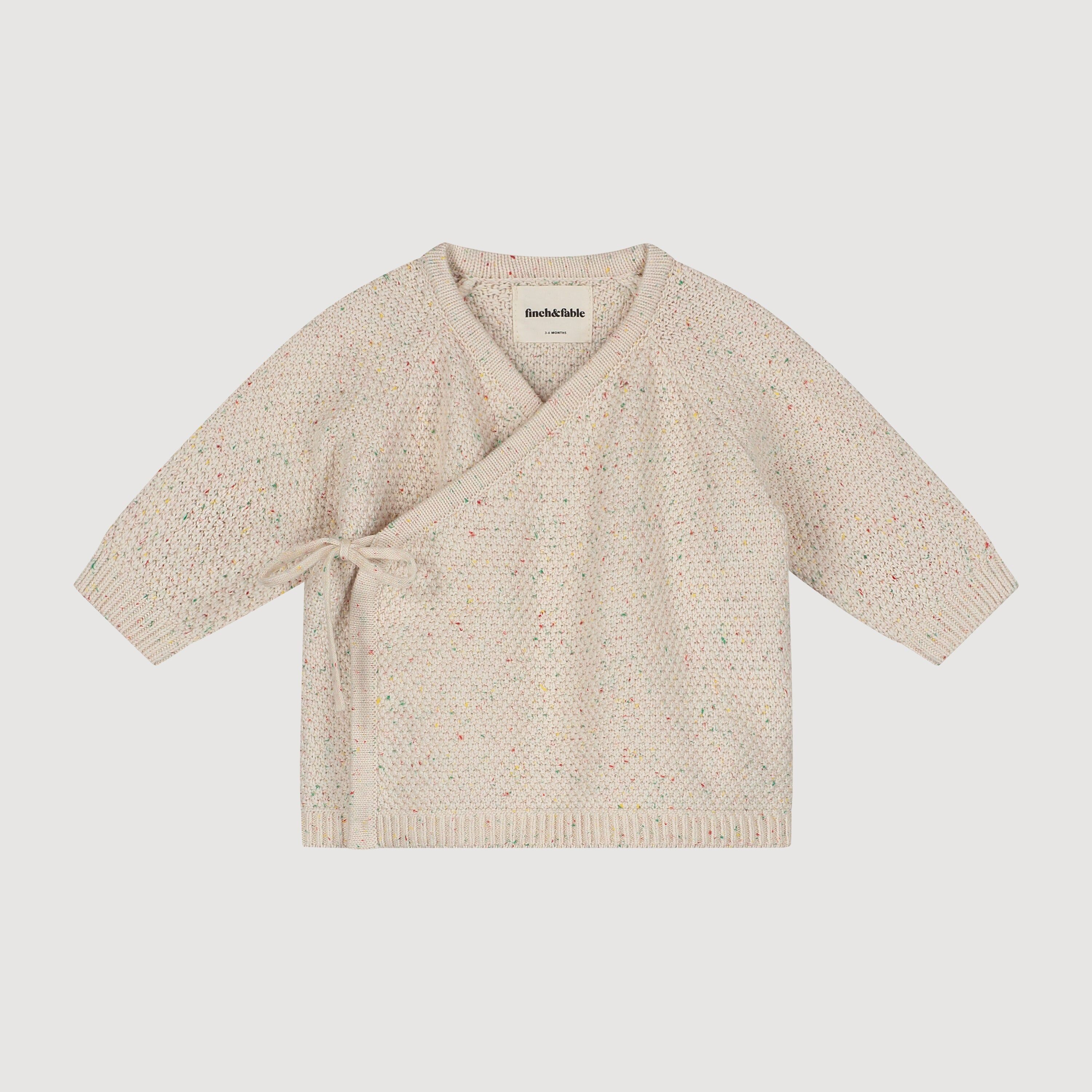 haut en maille kimono