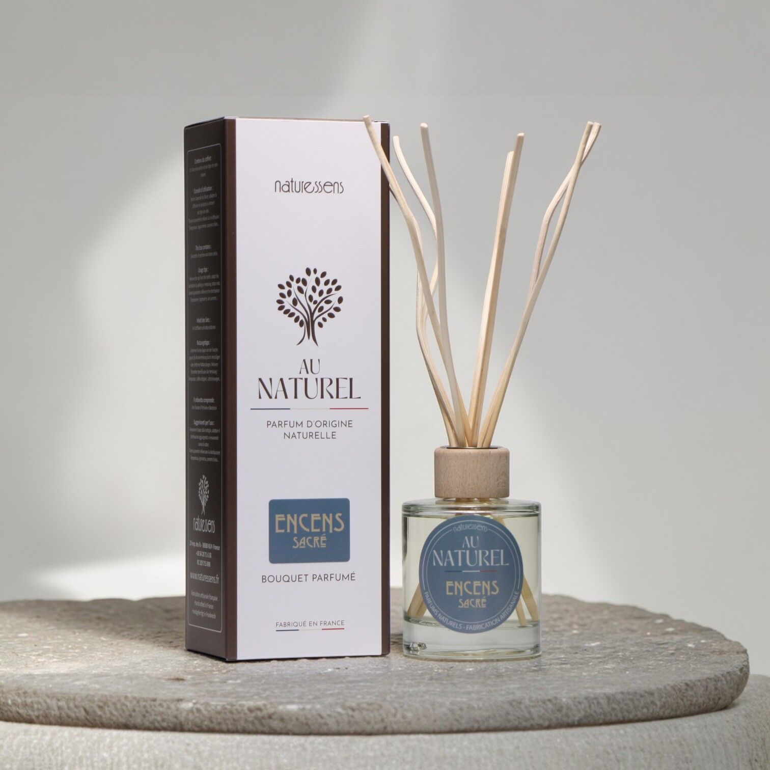 110ml Sacred Incense Diffuser Bouquet - "Natural"