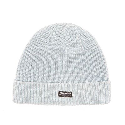 EEM ladies hat made of wool with Thinsulate thermal lining - light blue melange