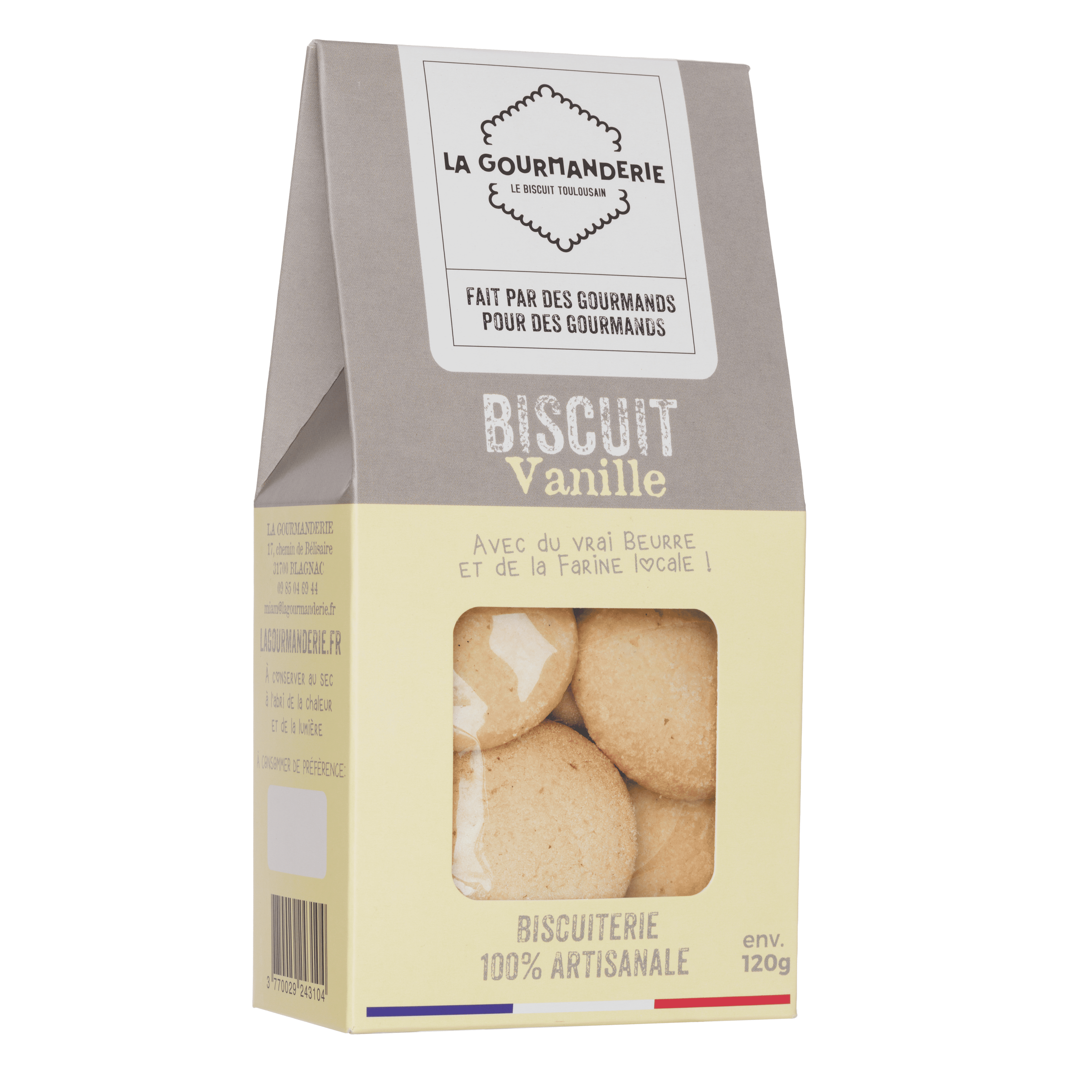 Vanilla Biscuits - 120g