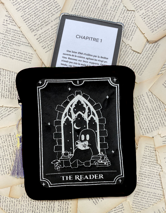 E-Reader-/Taschenbuchhülle – Der Reader