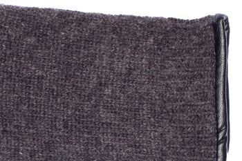 Gants tricotés femme EEM 100% laine vierge peignée - anthracite 14