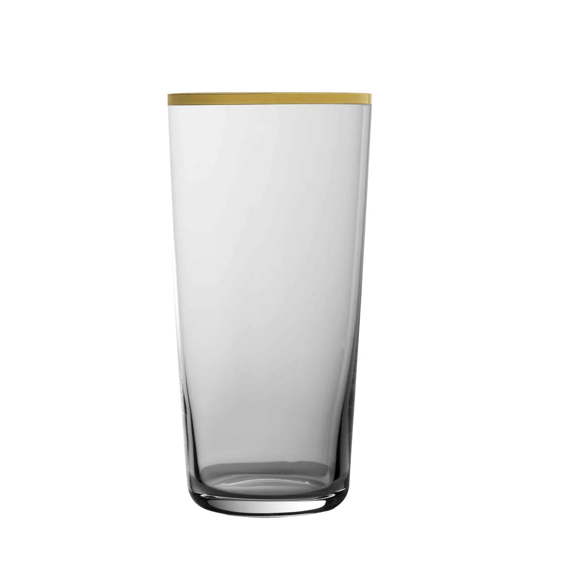 6 x FLUET HIGHBALL-Gläser – Goldrand – 45 cl – Urban Bar