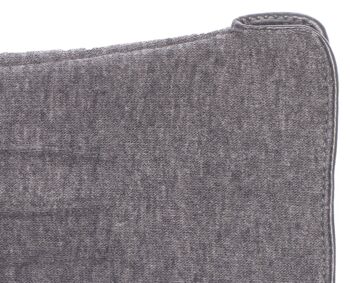 Gants en jersey pour femme EEM en coton avec fonction tactile, extensibles, doublés en polaire Teddy douce et douillette - gris mélangé 12