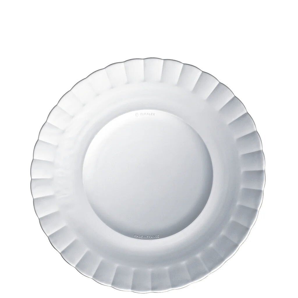 6 x PICARDIE Speiseteller - 23 cm - Glas - Duralex