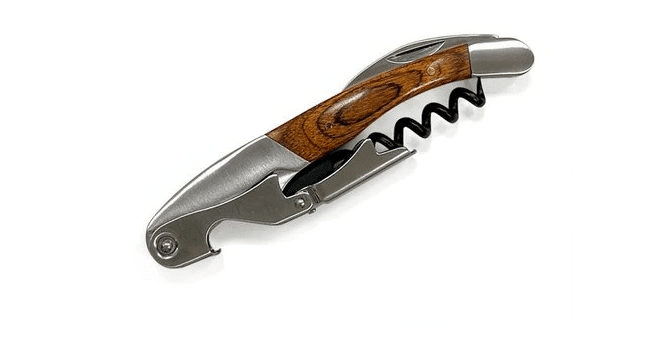 DELUXE-Korkenzieher „Waiter's Friend“ – Holz und Edelstahl