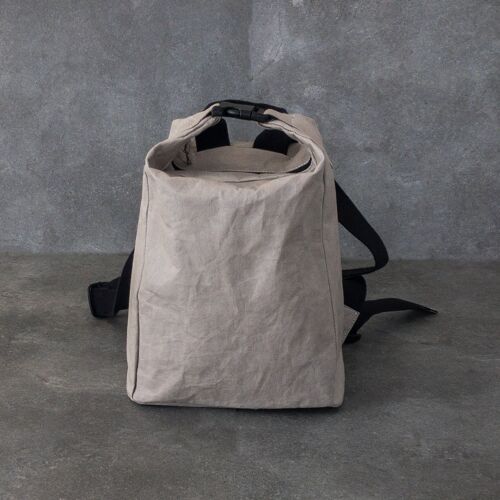 Swampie- vegan mini backpack - stone