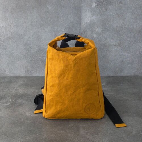 Swampie- vegan mini backpack - ochre