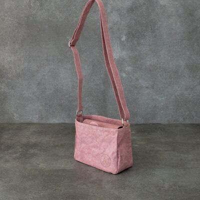 Canarywood- bolso bandolera vegano - rosa