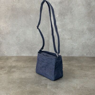 Canarywood- bolso bandolera vegano - dk navy