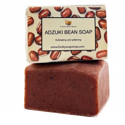 Adzuki Bean Soap, Handmade And Natural, Approx 120g