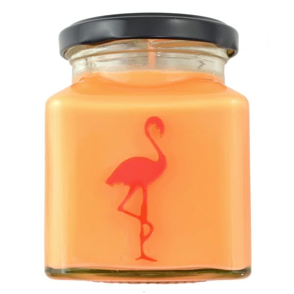 Pomegranate Cider Classic Flamingo Candle