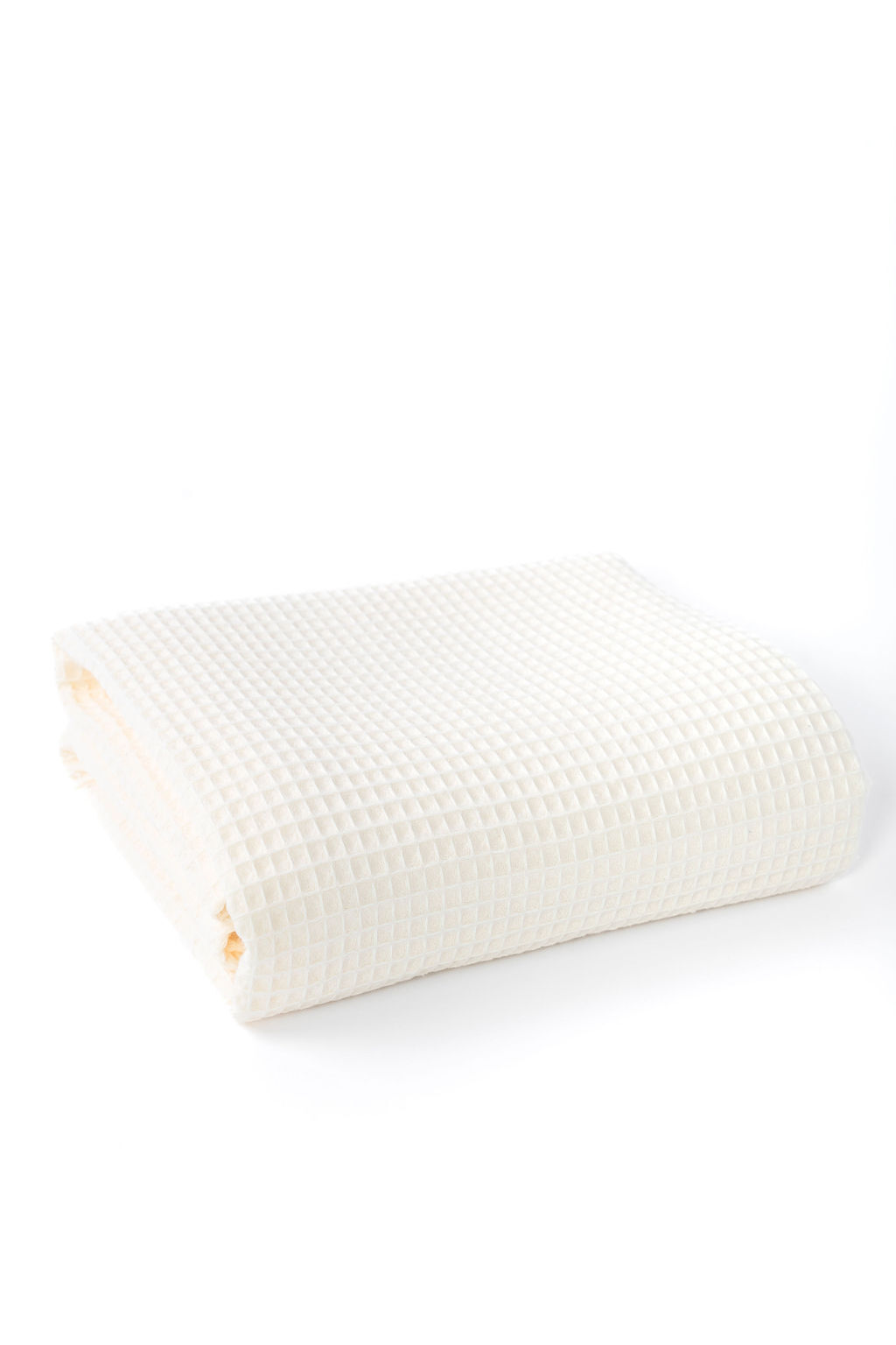 White cotton waffle bath towel - good absorbet 140x80cm