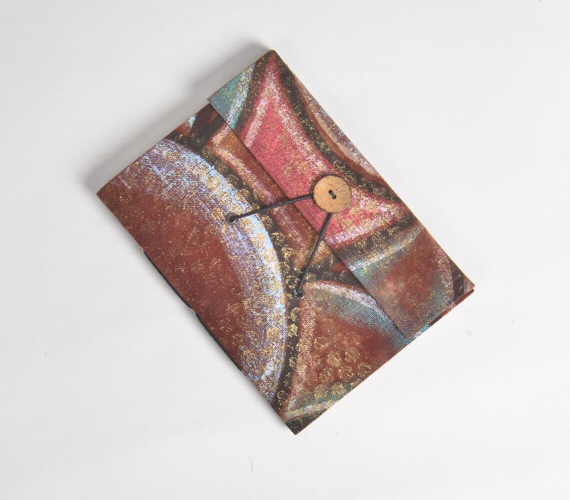 Abstract Hand Painted Diary