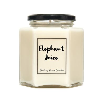 Bougie parfumée au jus d'éléphant, cadeau Love You