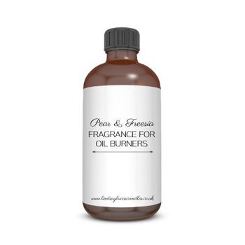 Huile parfumée à la poire et au freesia pour les brûleurs à mazout, parfums d'intérieur, parfum de brûleur à mazout. Frais/Féminin/Type de Parfum 1