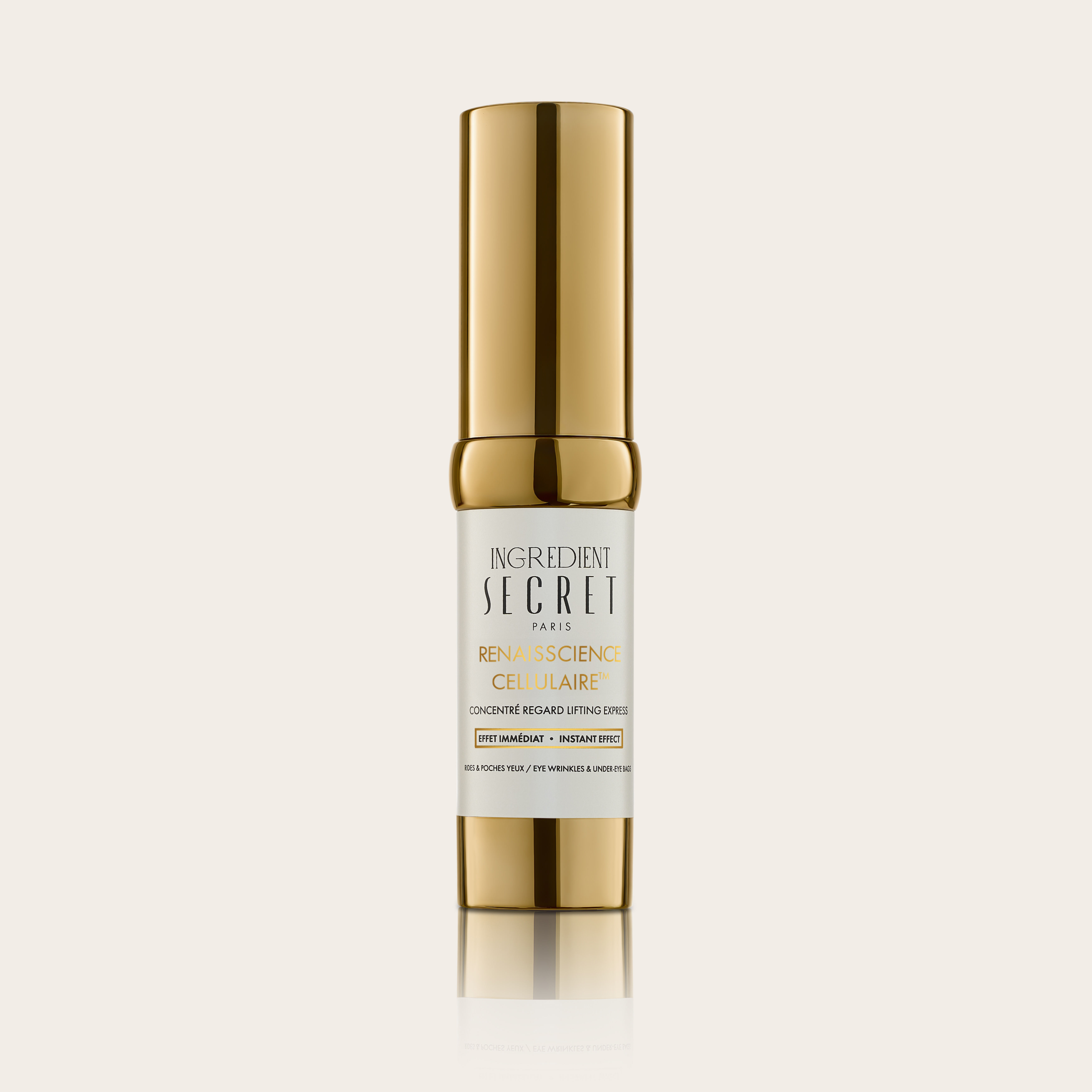 CONCENTRADO EXPRESS PARA EL CONTORNO DE OJOS Y LA VOLUMINIZACIÓN 15 ml - HECHO EN FRANCIA - SIN PERFUME - PIELES MUY SENSIBLES