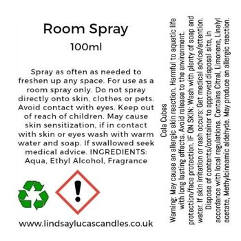 Spray désodorisant Cola Cubes, Spray chambre forte/voiture/linge, Spritz de parfum, Parfum d'intérieur 7