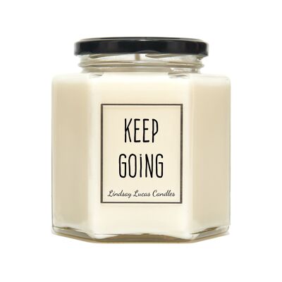 Vela perfumada de soja Keep Going Self Love