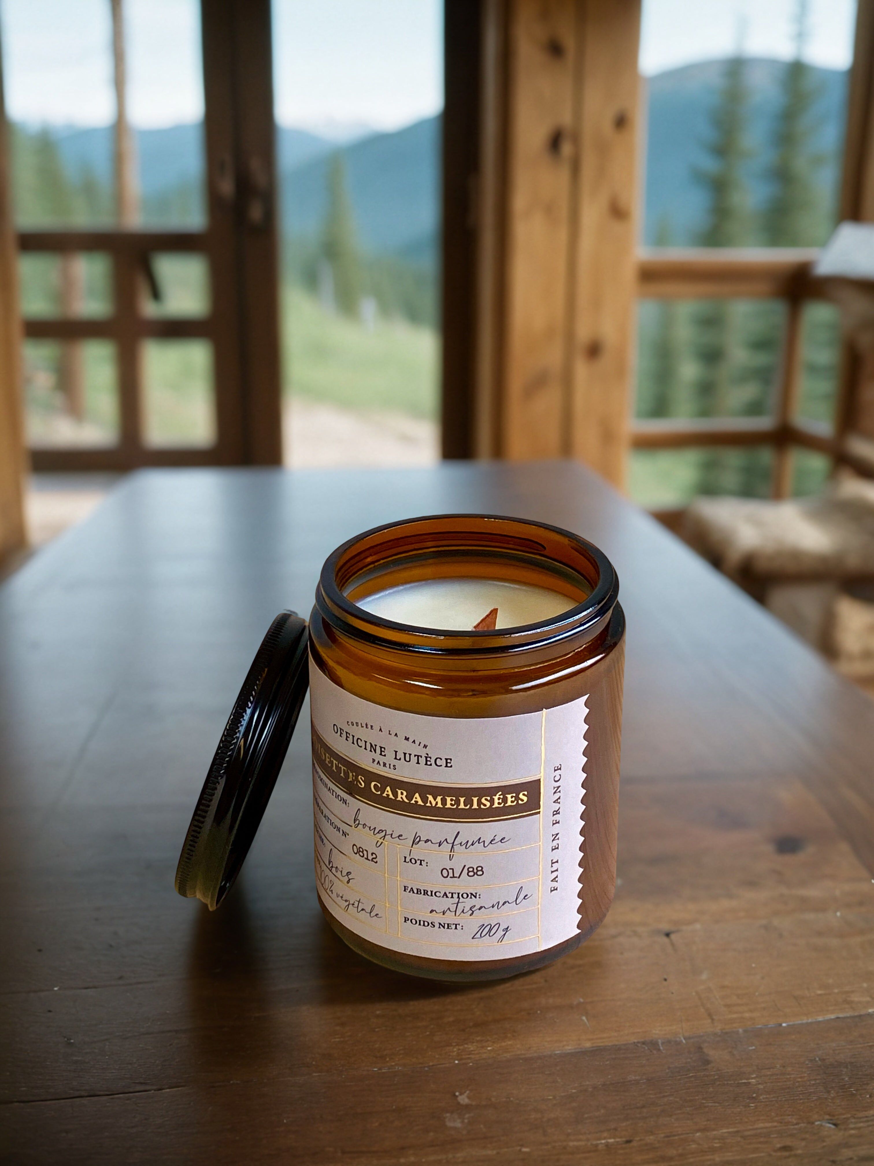 Bougie parfumée Noisettes caramélisées