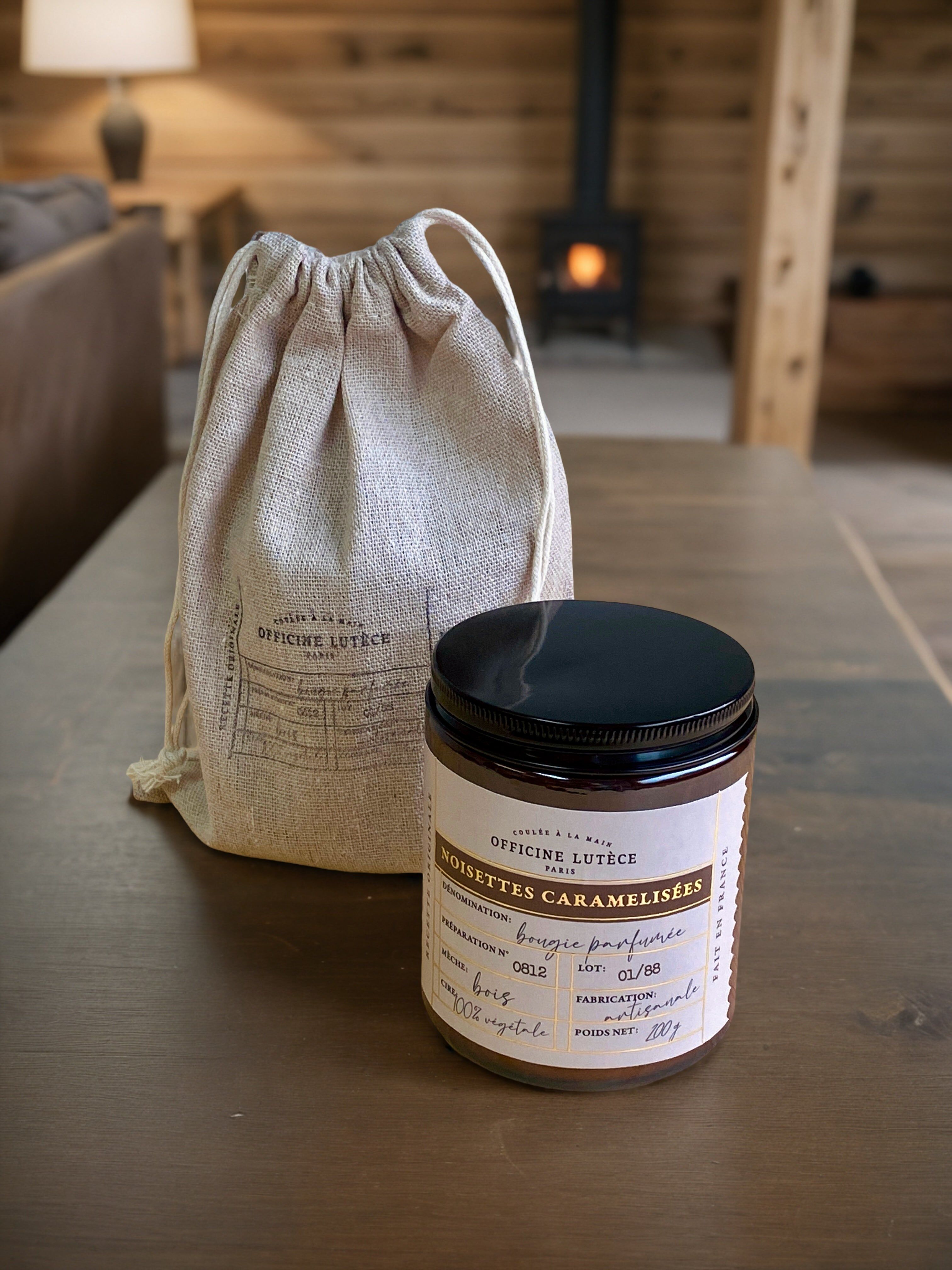 Bougie parfumée Noisettes caramélisées