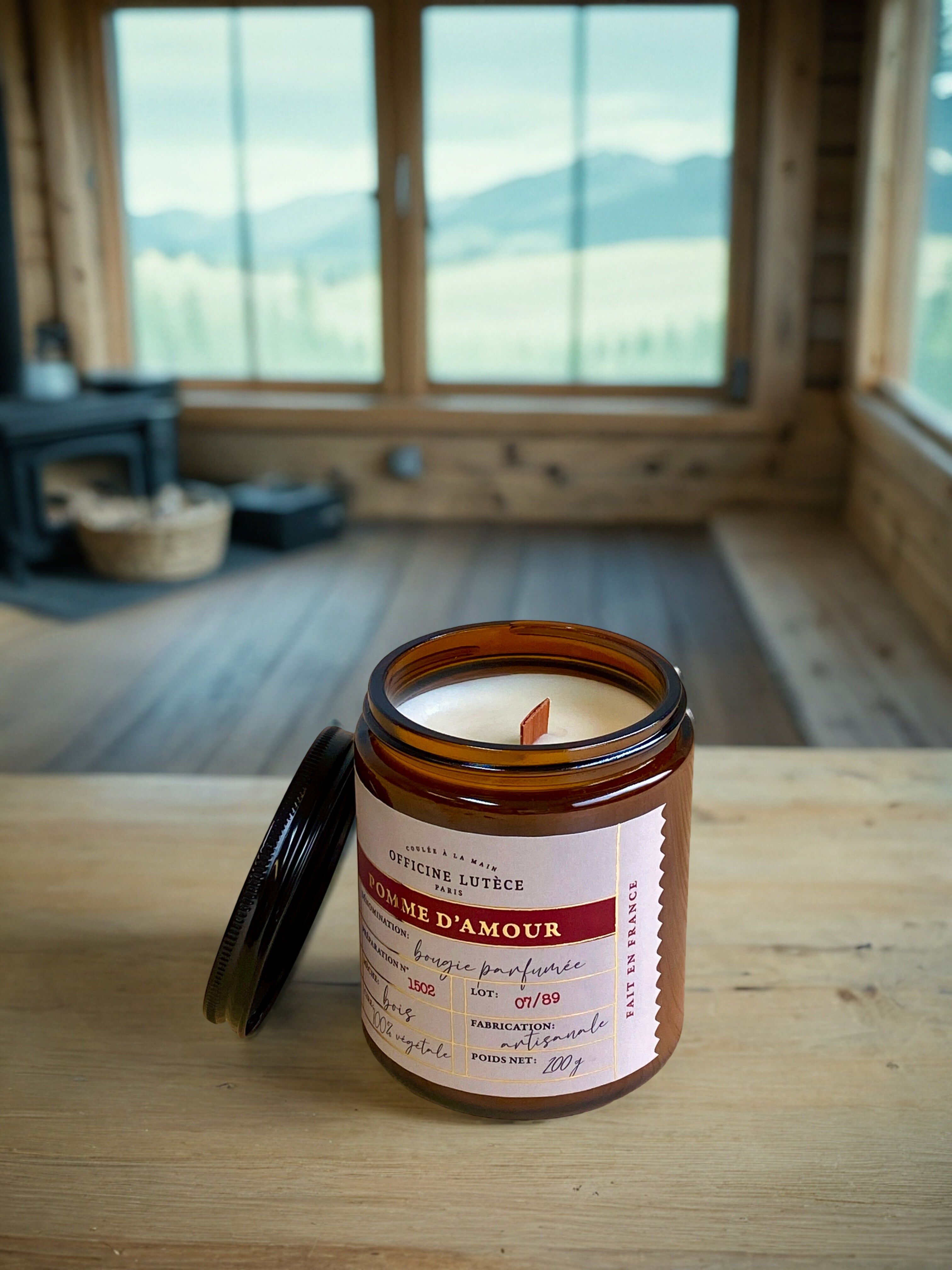 candy apple scented candle