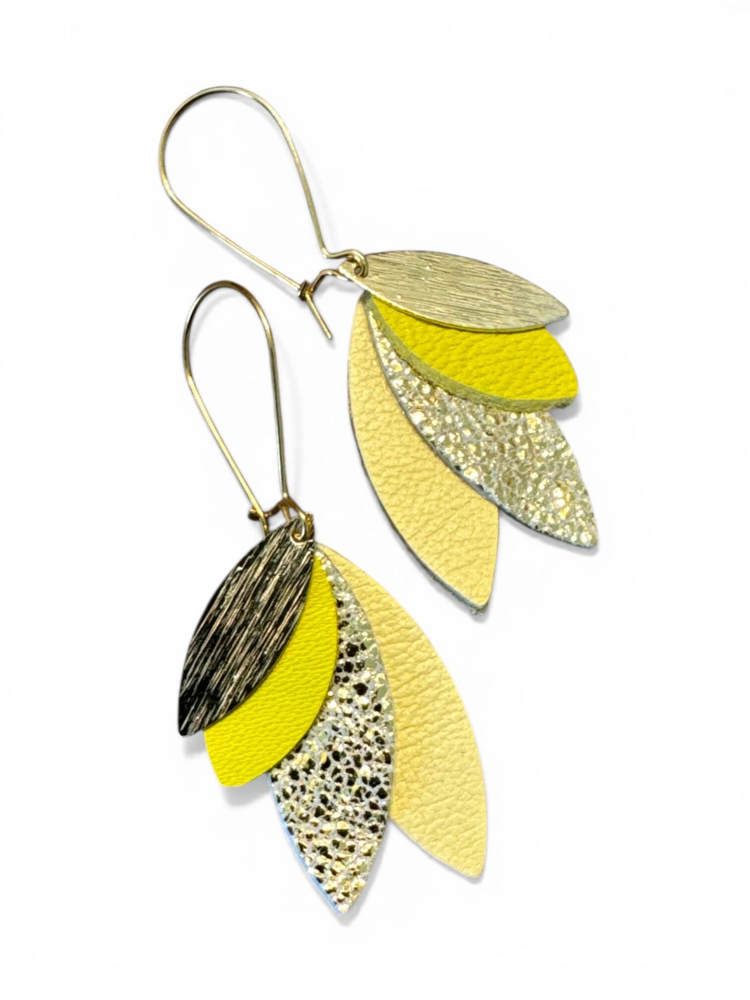 Boucles PLAYA petites cuir - 7 coloris