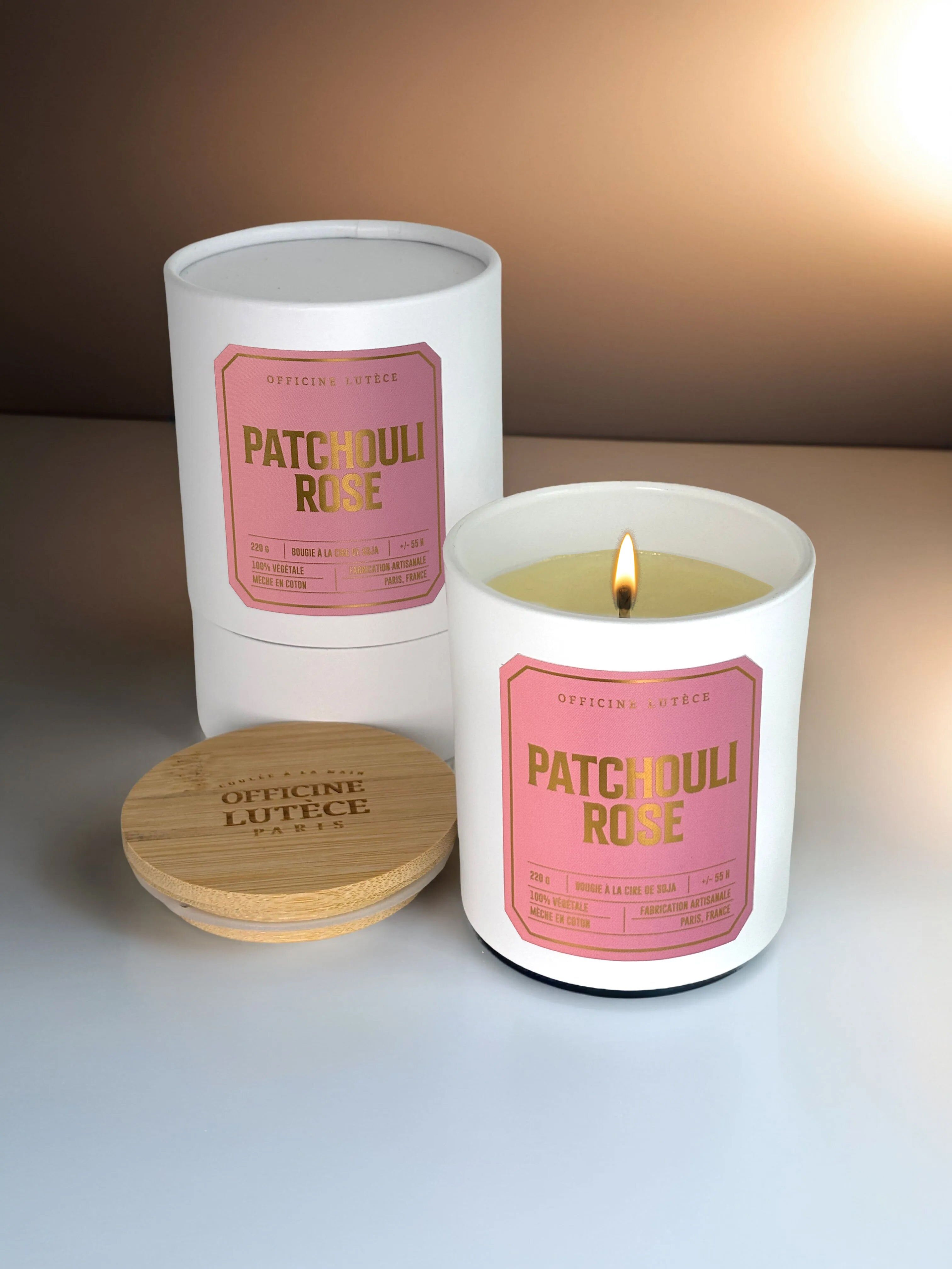 Patchouli Rose - Scented Candle