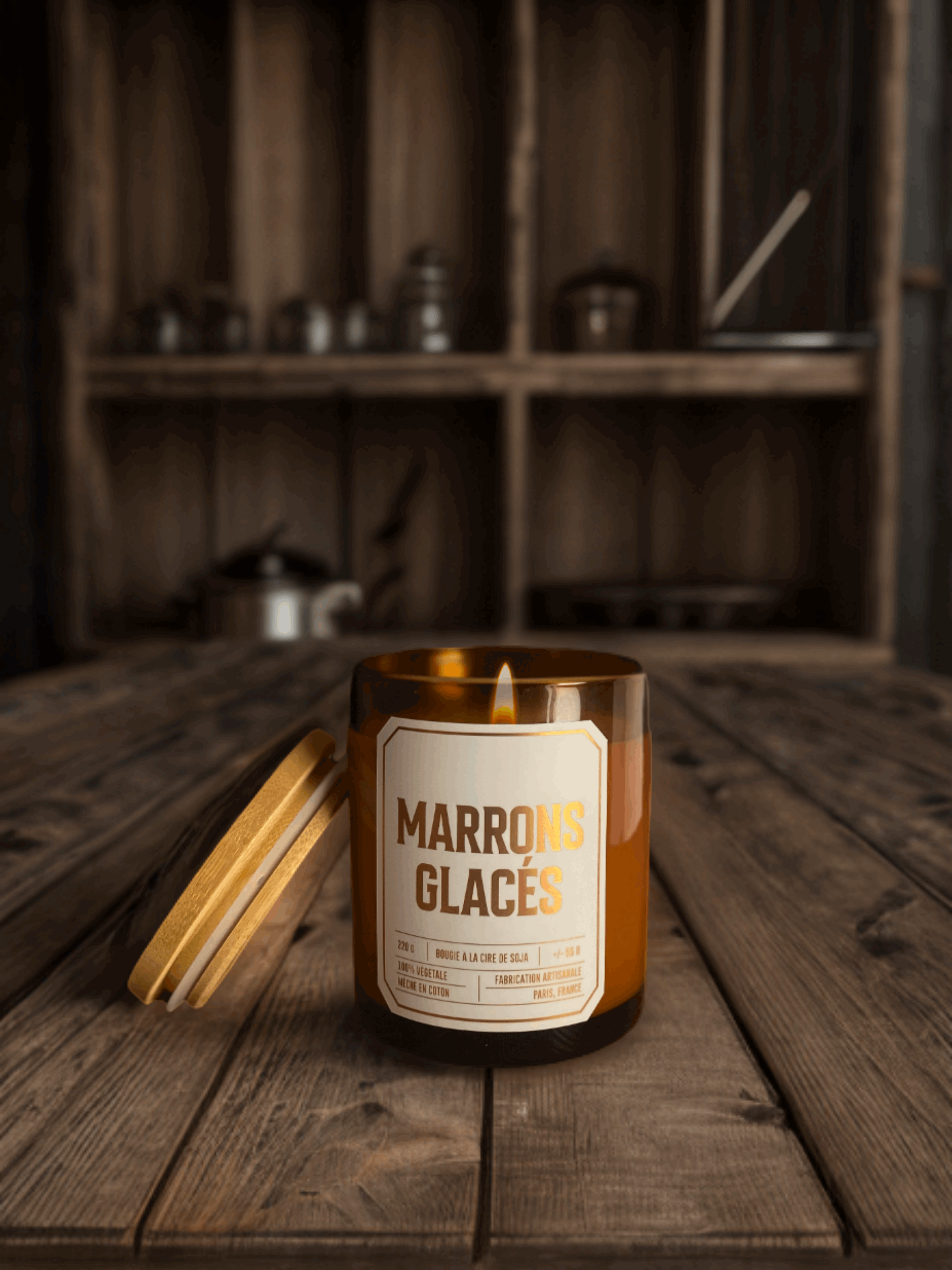 Candied Chestnut Scented Candle