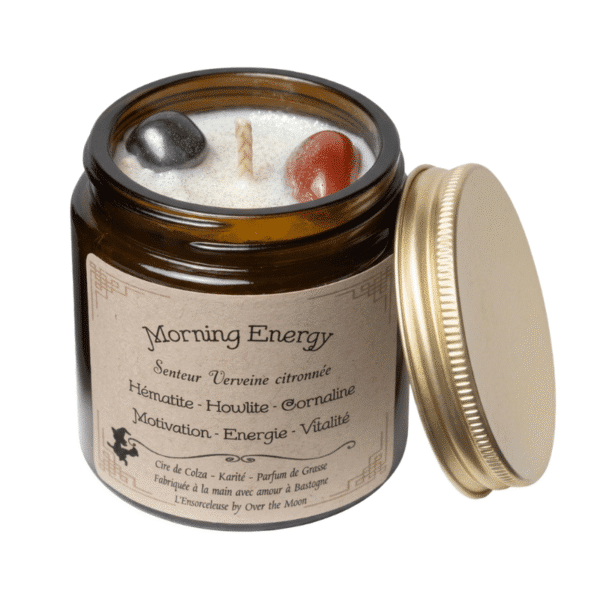 Lithotherapy Candle - Morning Energy