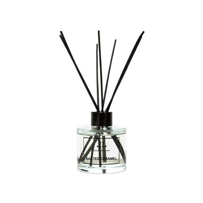 Salted Caramel REED DIFFUSER Bottle With Sticks, Food Scented Reed Diffuser, Strong Sweet Scented Home Fragrance