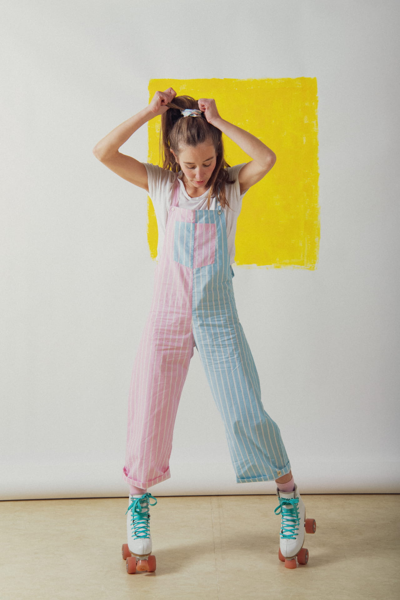 Damen-Jumpsuit – Pastell