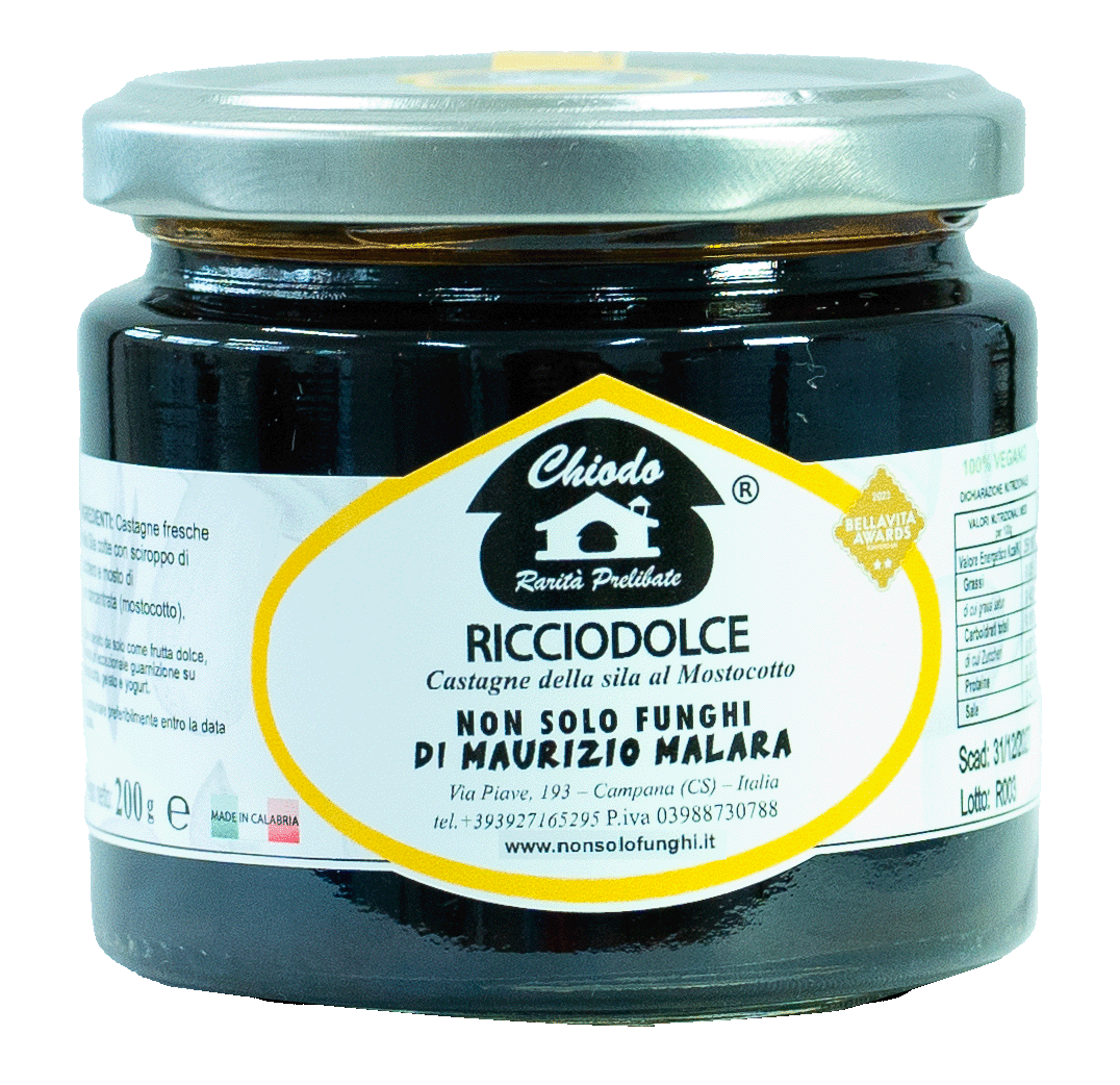 Châtaignes Ricciodolce Sila au Mostocotto