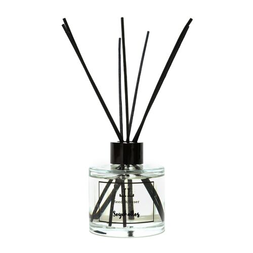 Seychelles REED DIFFUSER Bottle With Sticks, Spring Scented Home Fragrance