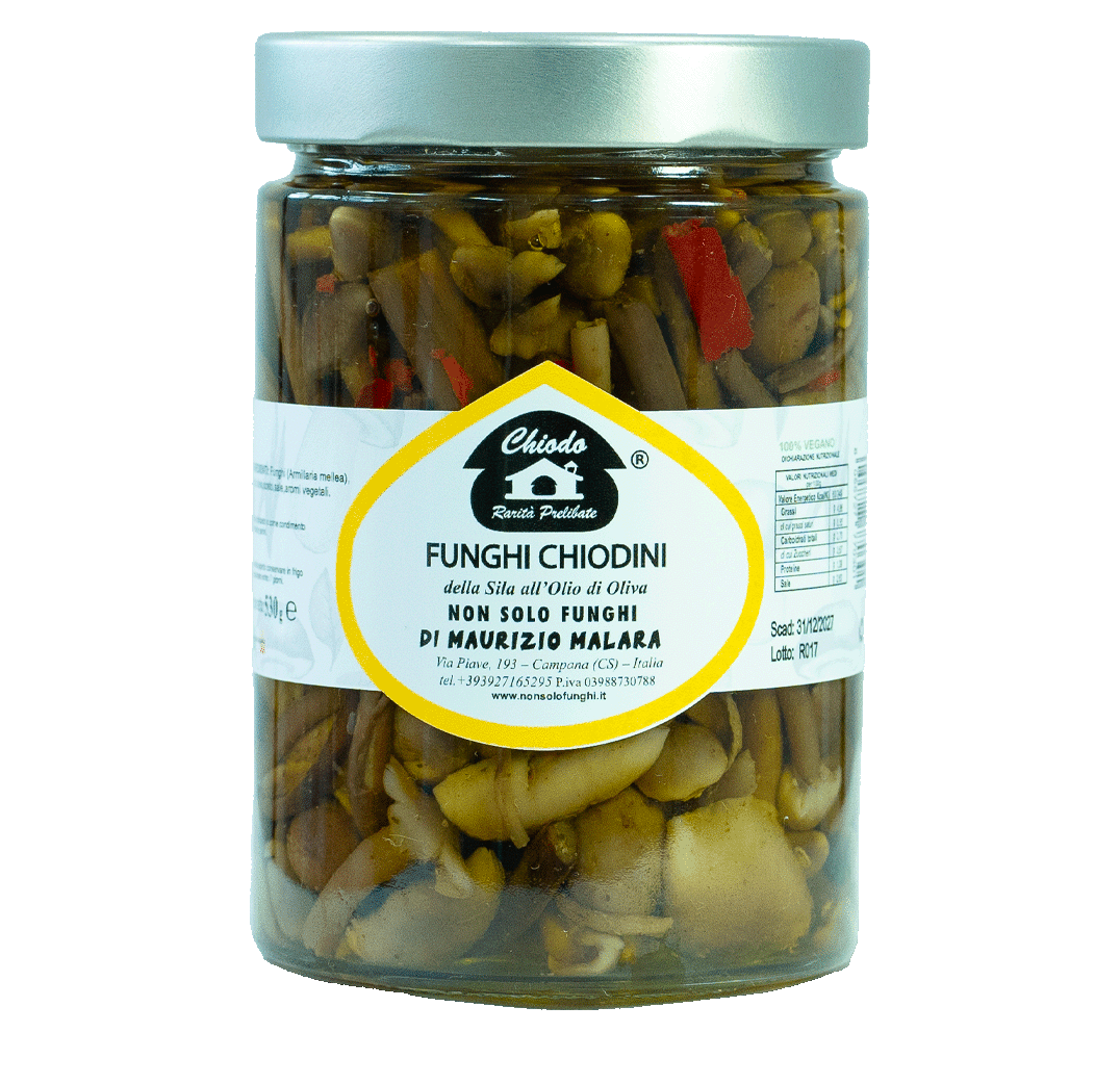 Champignons de Sila au miel à l'huile d'olive