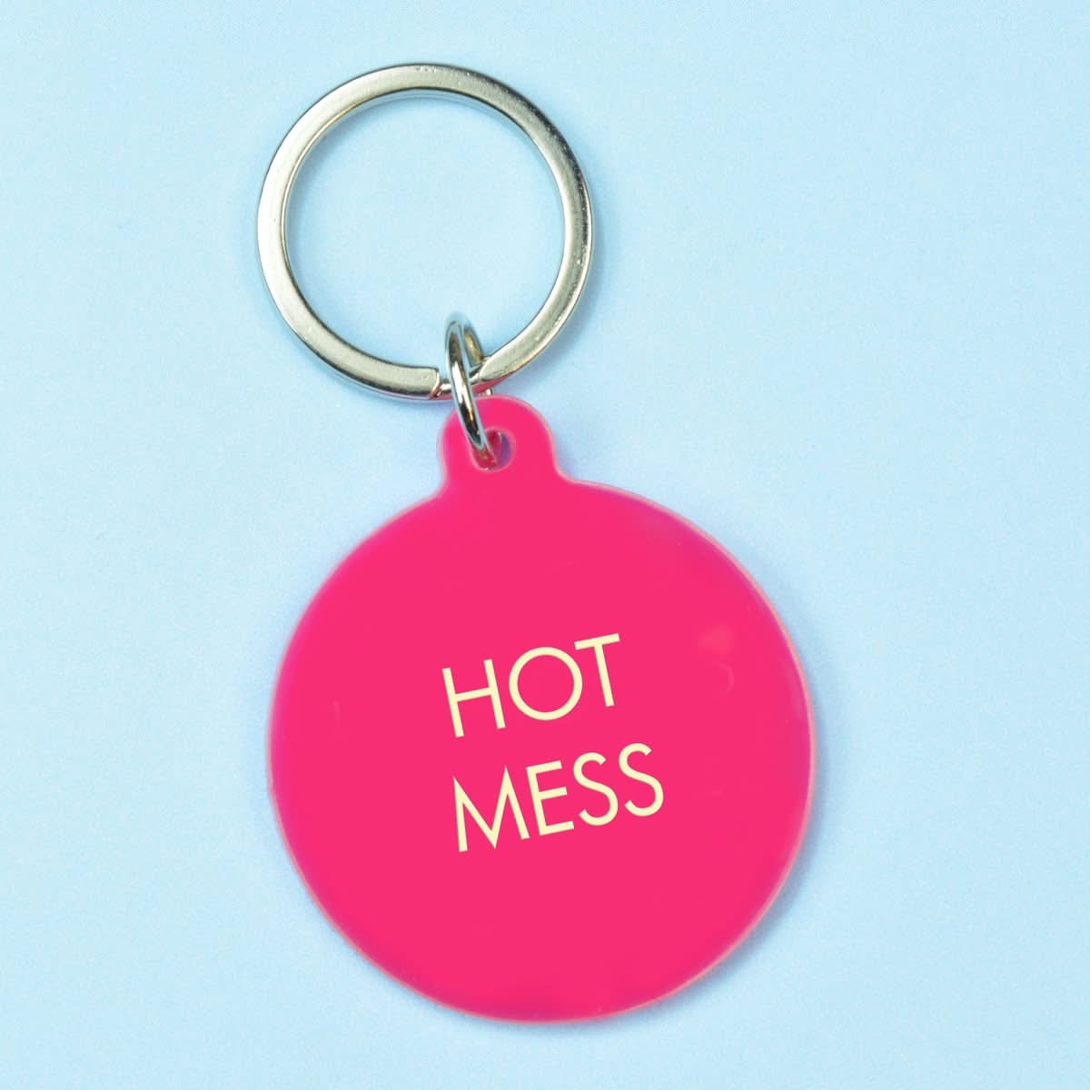 Hot Mess Keytag