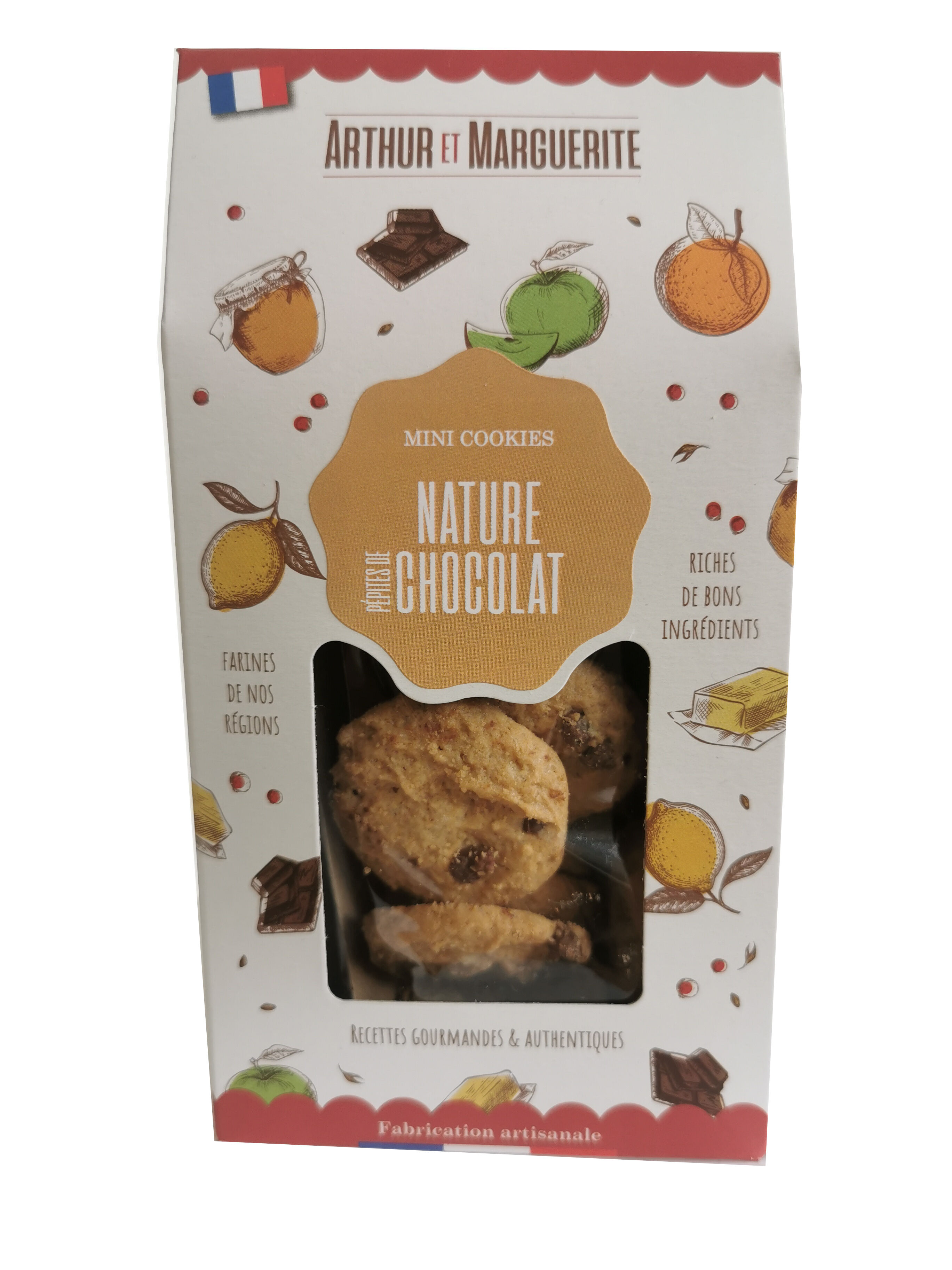 Mini Plain Chocolate Chip Cookies - 110g