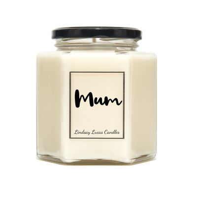 MUM scented Candle. Gift For Mum/Mam/Mom/Mummy. Custom Mothers Day Gift
