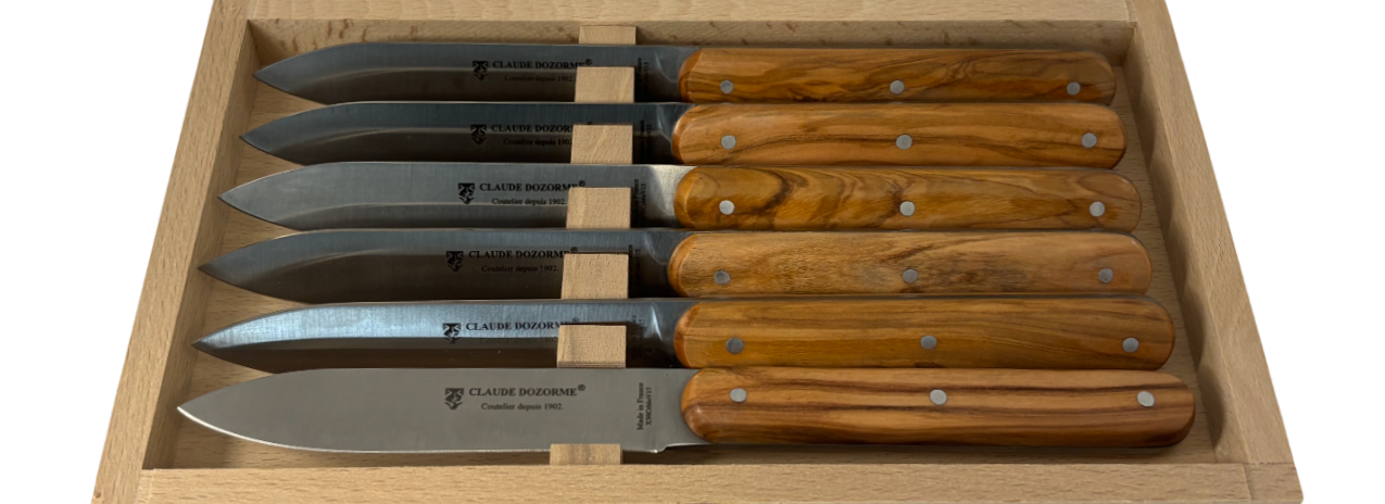 Shuttle Knife Set 6.16 - Classic - Olive